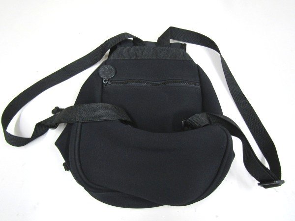 S2366:MARY QUANT Mary Quant bag / black / rucksack nylon lady's rucksack bag 