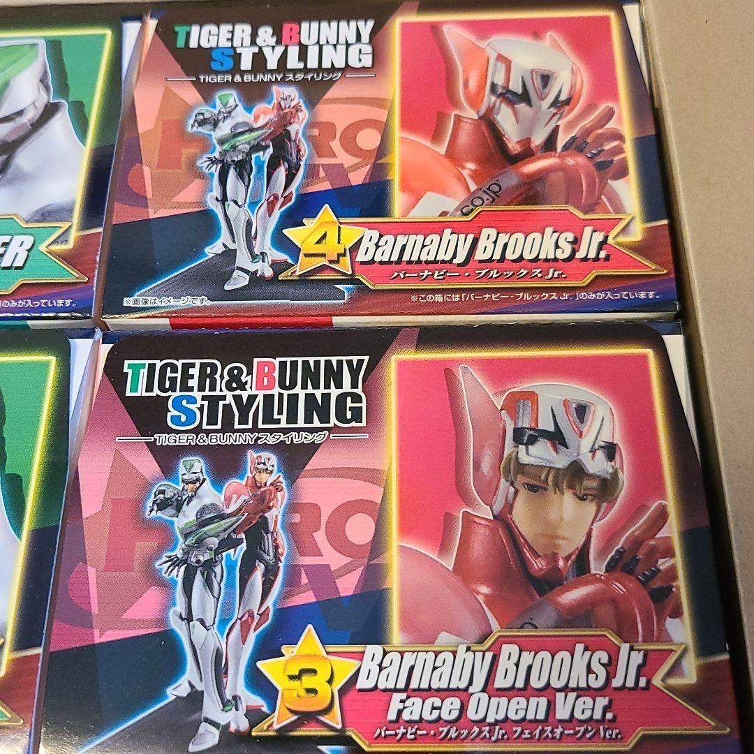 TIGER&BUNNY タイバニ/フィギュアセット/ワイルドタイガー バーナビー・ブルックスJr.