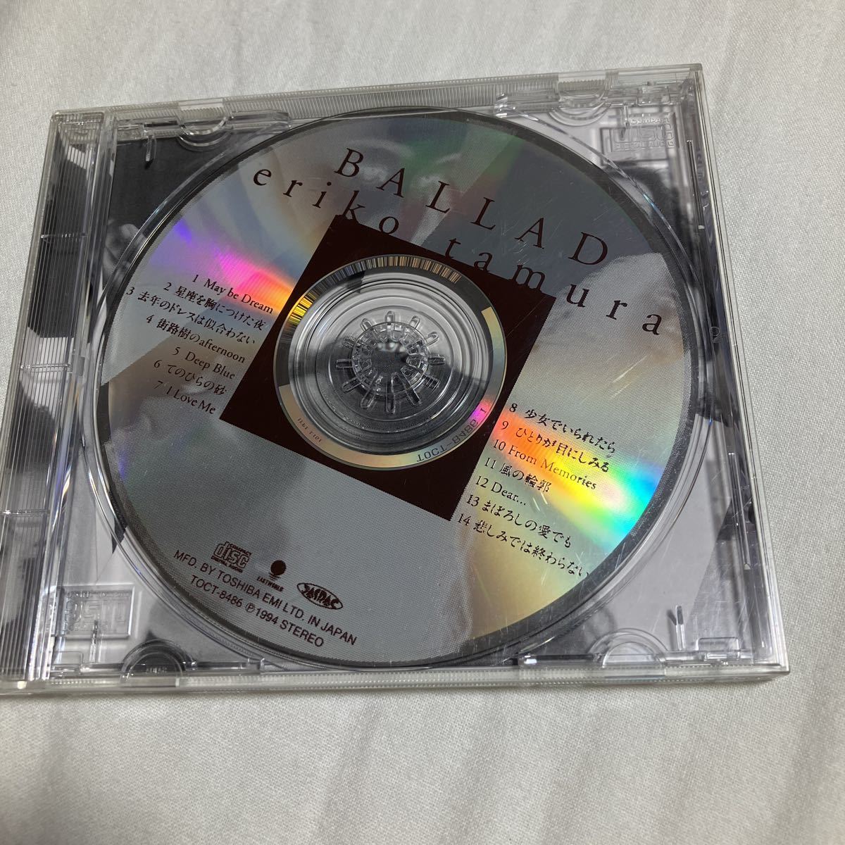 【邦２】貴重なCDです！　田村英里子　CD BALLAD バラード　えりりん_画像2