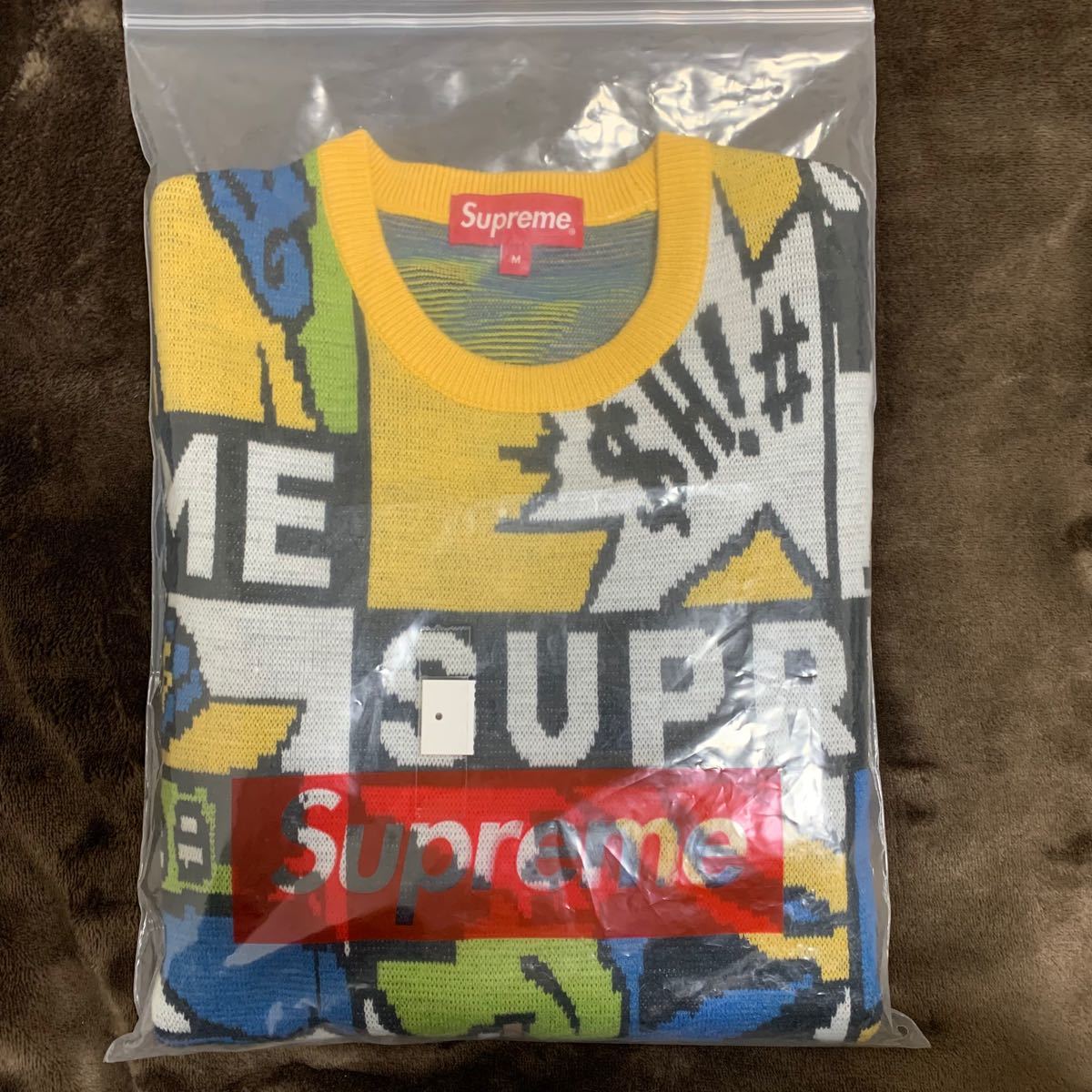 Supreme 20SS Cartoon Sweater セーター イエロー M | yachaqs.com