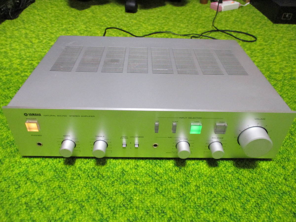 ヤフオク! - YAMAHA ヤマハ プリメインアンプ A-501 整備済...