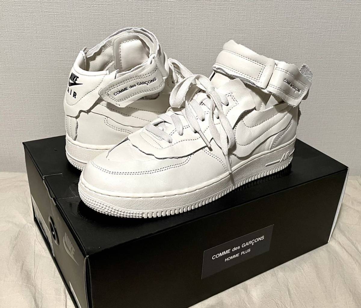 極美品 comme des garcons homme plus AF1 CDG US8 ギャルソン ナイキ