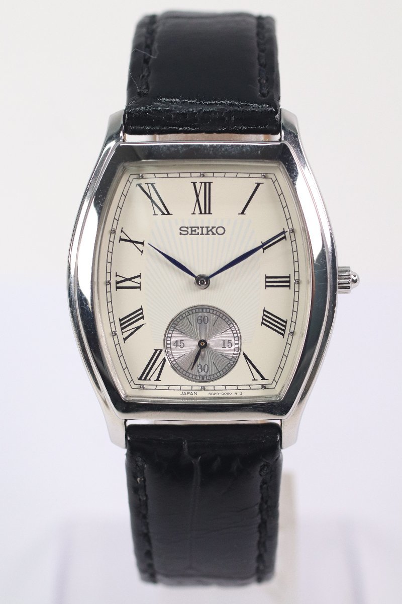 SEIKO セイコー スモセコ 6G28-00A0 クォーツ メンズ 腕時計 109-5-B product details | Proxy  bidding and ordering service for auctions and shopping within Japan and the  United States - Get the latest news on