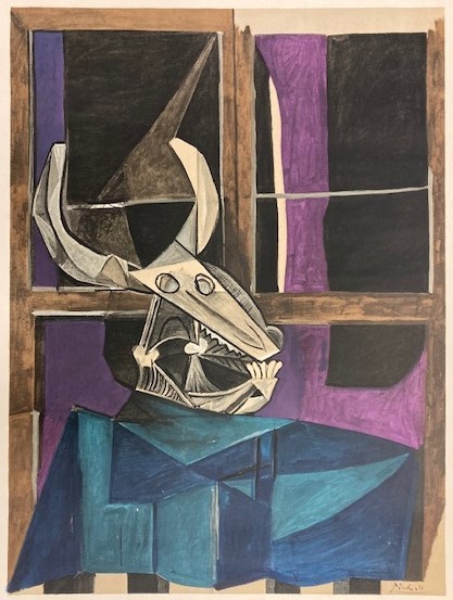 【特価】　≪　　パブロ・ピカソ　　≫　　オリジナルリトグラフ【石版画】　 1959年　　PICASSO FUNFZIG MEISTERWERKE 　 PABLO　PICASSO