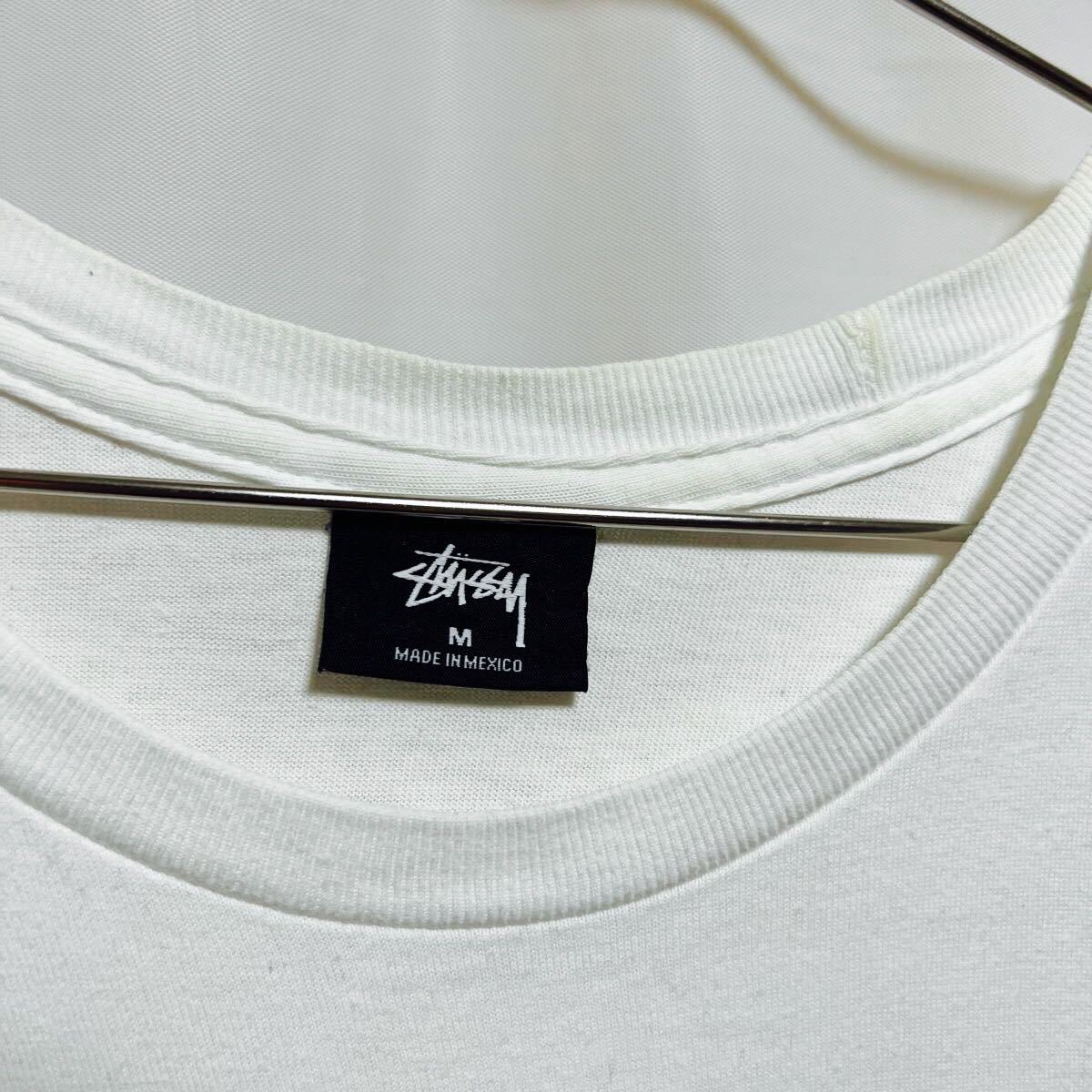 STUSSY stussy ステューシー Tシャツ 半袖 ホワイト フラワー STUSSY stussy ステューシー Tシャツ 半袖 ホワイト フラワー