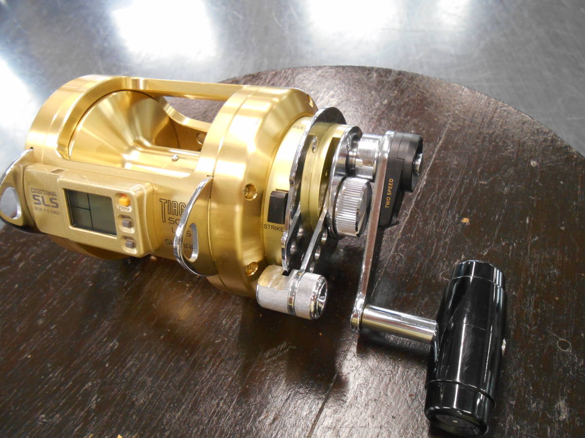 シマノ名機 トローリングリール ティアグラ50WLRS とても綺麗なお品