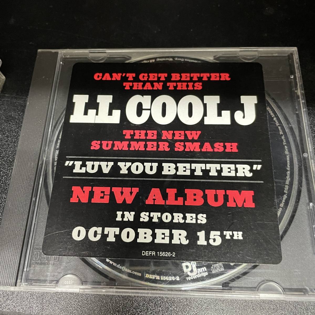 ● HIPHOP,R&B LL COOL J - LUV U BETTER シングル, 3SONGS, INST, 2002, PROMO CD 中古品_画像1