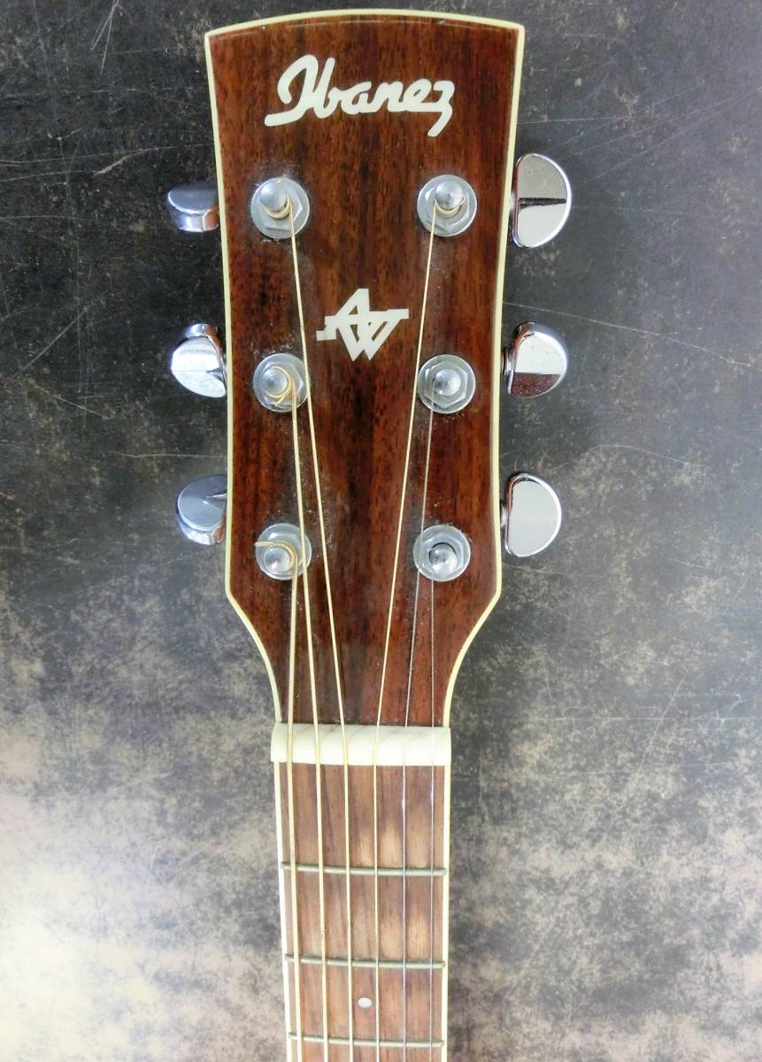 ☆Ibanez アイバニーズ Artwood AC300-NT アコースティックギター トップ単板 ソフトケース付◆_画像8