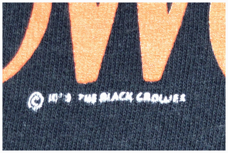 1990 BLACK CROWES ブラッククロウズ SHAKE YOUR MONEY MAKER ヴィンテージTシャツ 【L】 *AA1_画像5