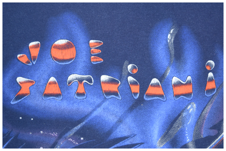 1990 JOE SATRIANI ジョーサトリアーニ DREAMING IN A BLUE ヴィンテージTシャツ 【L】 *AB1_画像3