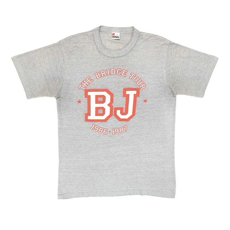 '86-87 BILLY JOEL ビリージョエル THE BRIDGE TOUR ヴィンテージTシャツ 【L】 *AA1