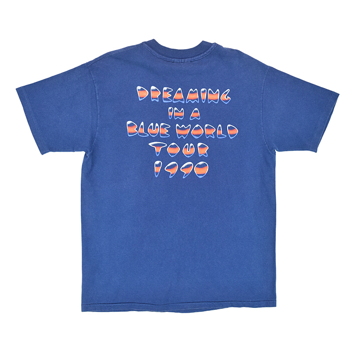 1990 JOE SATRIANI ジョーサトリアーニ DREAMING IN A BLUE ヴィンテージTシャツ 【L】 *AB1_画像2