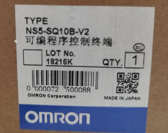 新品　OMRON タッチパネル NS5-SQ10B-V2　保証6ヶ月_画像1