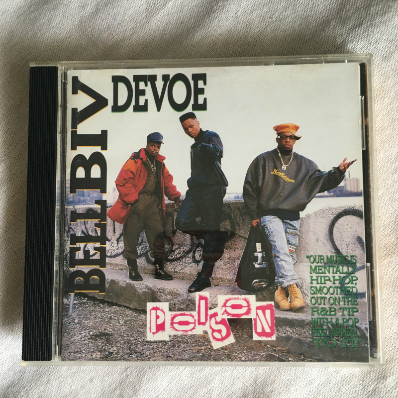 BELL BIV DEVOE「POISON」＊New Editionのメンバー、Michael Bivins、Ricky Bell、Ronnie DeVoeの3人から成るトリオのデビューアルバム_画像1