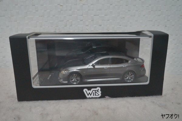 WIT'S 日産 フーガ 370GT Type S Aero Package2 (2010) 1/43 ミニカー_画像4