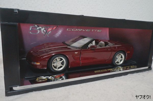 オートアート シボレー コルベット 2003 STREET CAR 1/18 ミニカー 50THの画像1