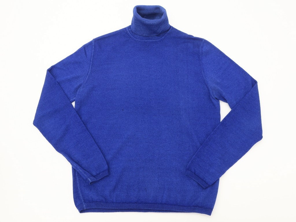 クルチアーニ Cruciani 製品染め ウール タートルネックニット