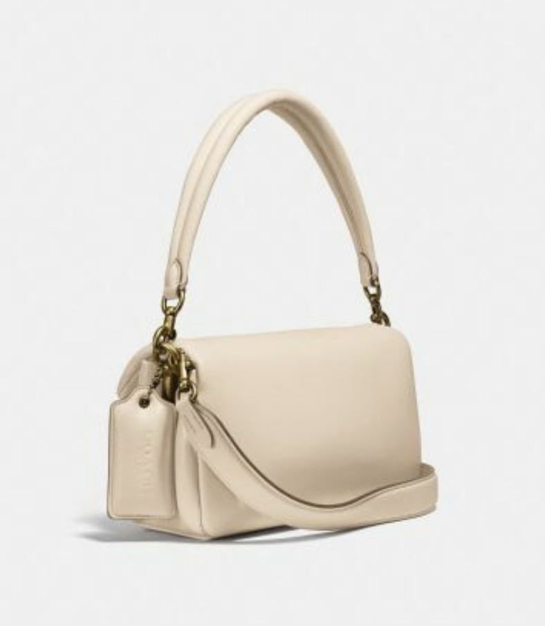 PayPayフリマ|COACH ピロー タビー ショルダー バッグ 26 アイボリー 安い販売中 コーチ COACH 正規品 新品 ピロータビーショルダーバッグ アイボリー 26 ショルダーバッグ