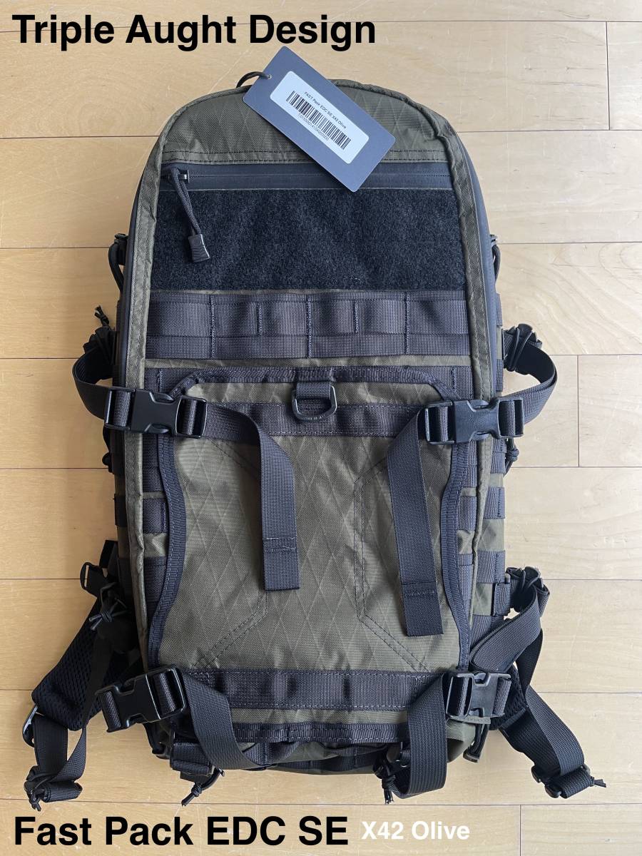 Triple Aught Design Tad gear FAST Pack EDC SE Olive トリプルオート