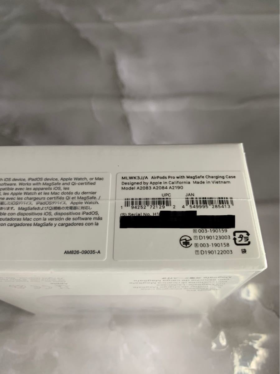 新品未開封 AirPods Pro MLWK3J/A 本体 国内正規品 | contifarma.pe