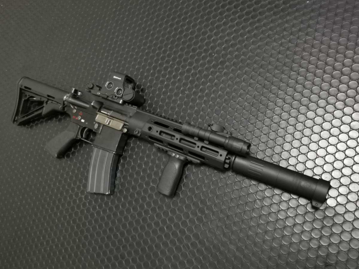 WE HK416 GBB ガスブローバック 特殊部隊仕様カスタム 1円スタート　売切り 　　マルイ WA VFC DEVGRU M4 MWS_画像10