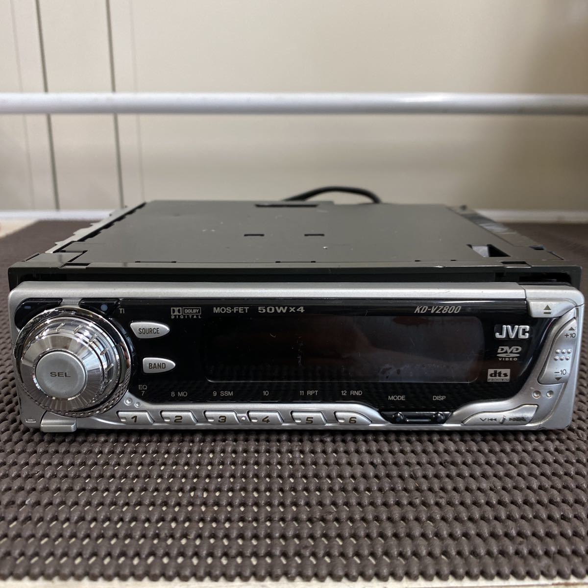 JVC DVD/CD RECEIVER MODEL NO.KD-VZ800 работоспособность не проверялась Junk 