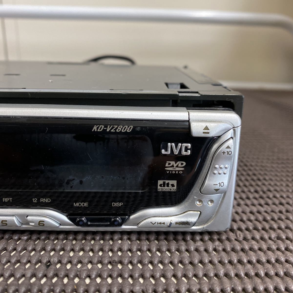 JVC DVD/CD RECEIVER MODEL NO.KD-VZ800 работоспособность не проверялась Junk 