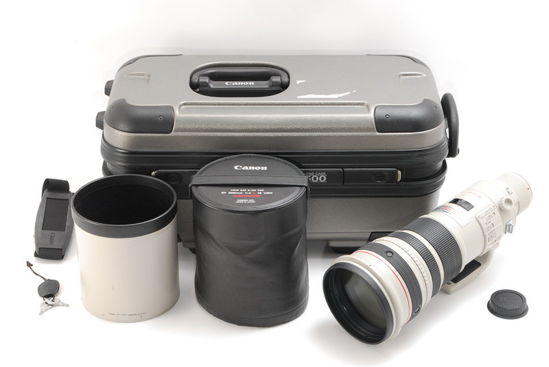Canon キヤノン EF500mm F4L IS USM 望遠単焦点レンズ (oku185)_画像3