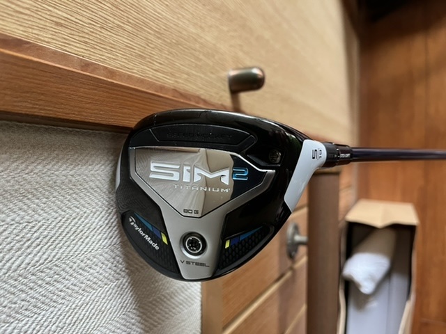 テーラーメイド sim2 チタン 5Wフェアウェイウッド 純正シャフト テーラーメイド SIM2フェアウェイウッド 5W 純正シャフトSR 中古