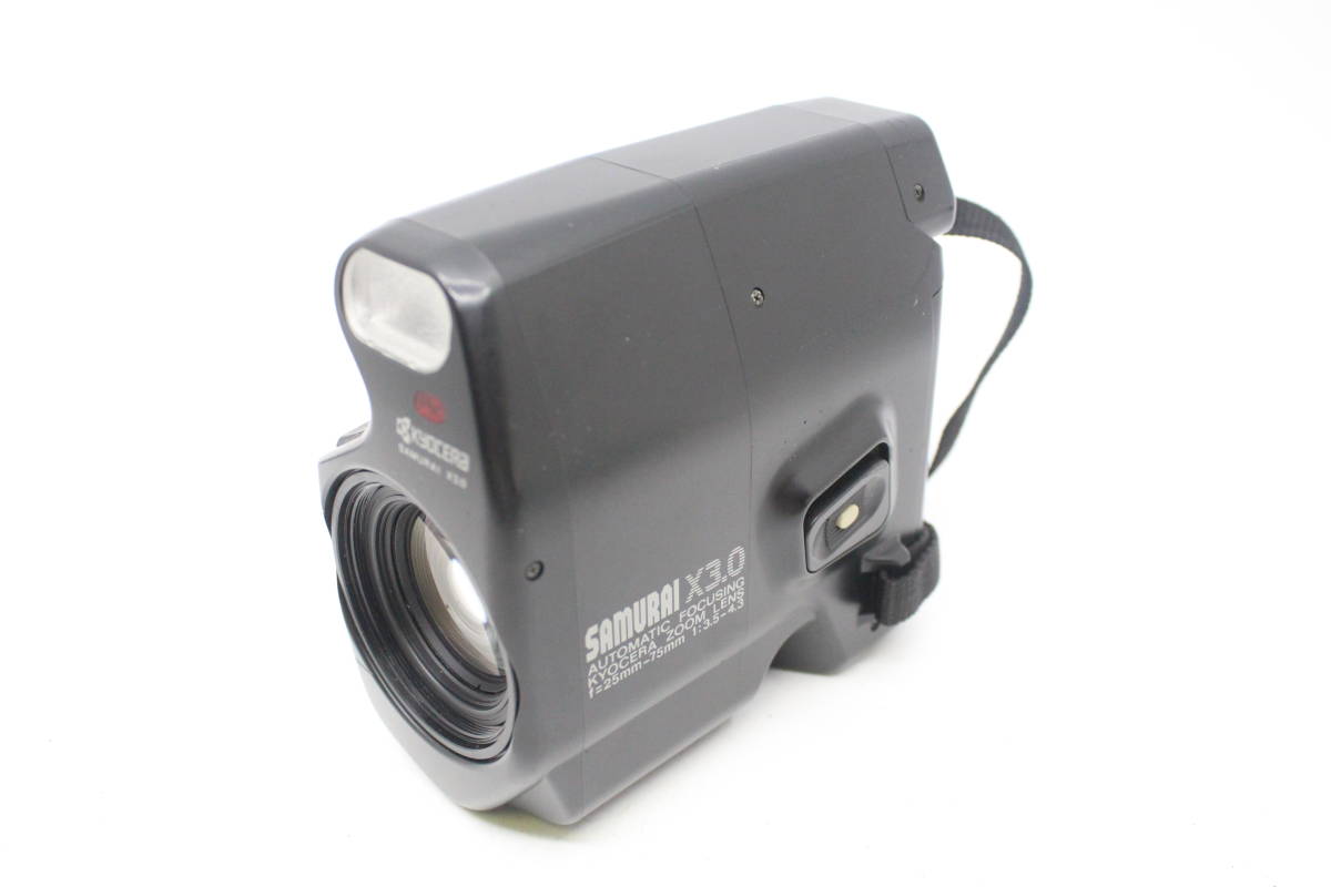 日本限定 希少完動品 フィルムカメラ X3.0 SAMURAI Kyocera フィルムカメラ
