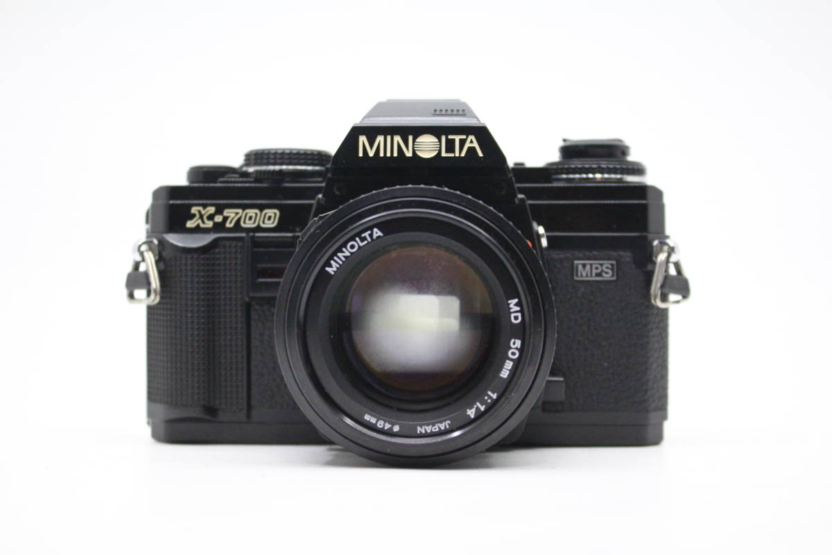 良品 MINOLTA ミノルタ X-700 + MD ROKKOR 50mm F1.4 レンズセット OK5204