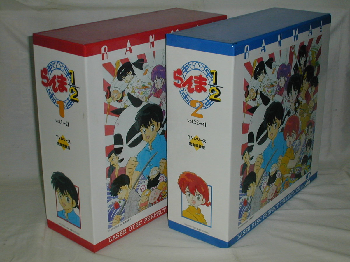 (LD: laser disk ) Ranma 1/2 TV series complete compilation version 2BOX set [ used ]