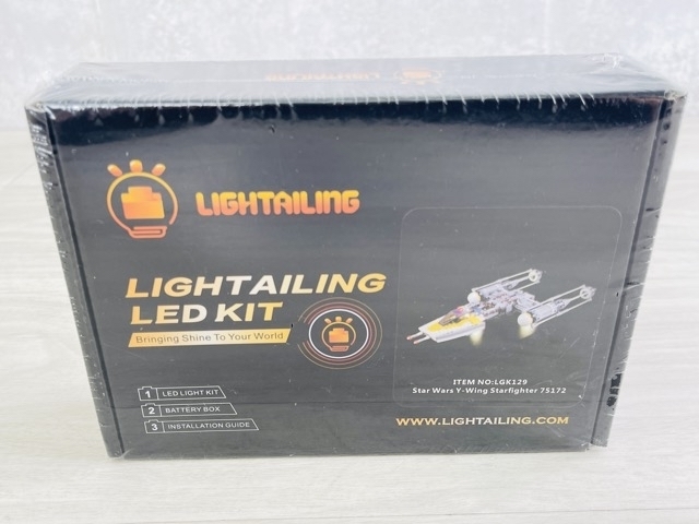 Lightailing LED KIT 新品未開封 レゴ 75172 対応 LEDキット LGK129 スター・ウォーズ Yウィング・スターファイター 対応 /5977在★10_画像2