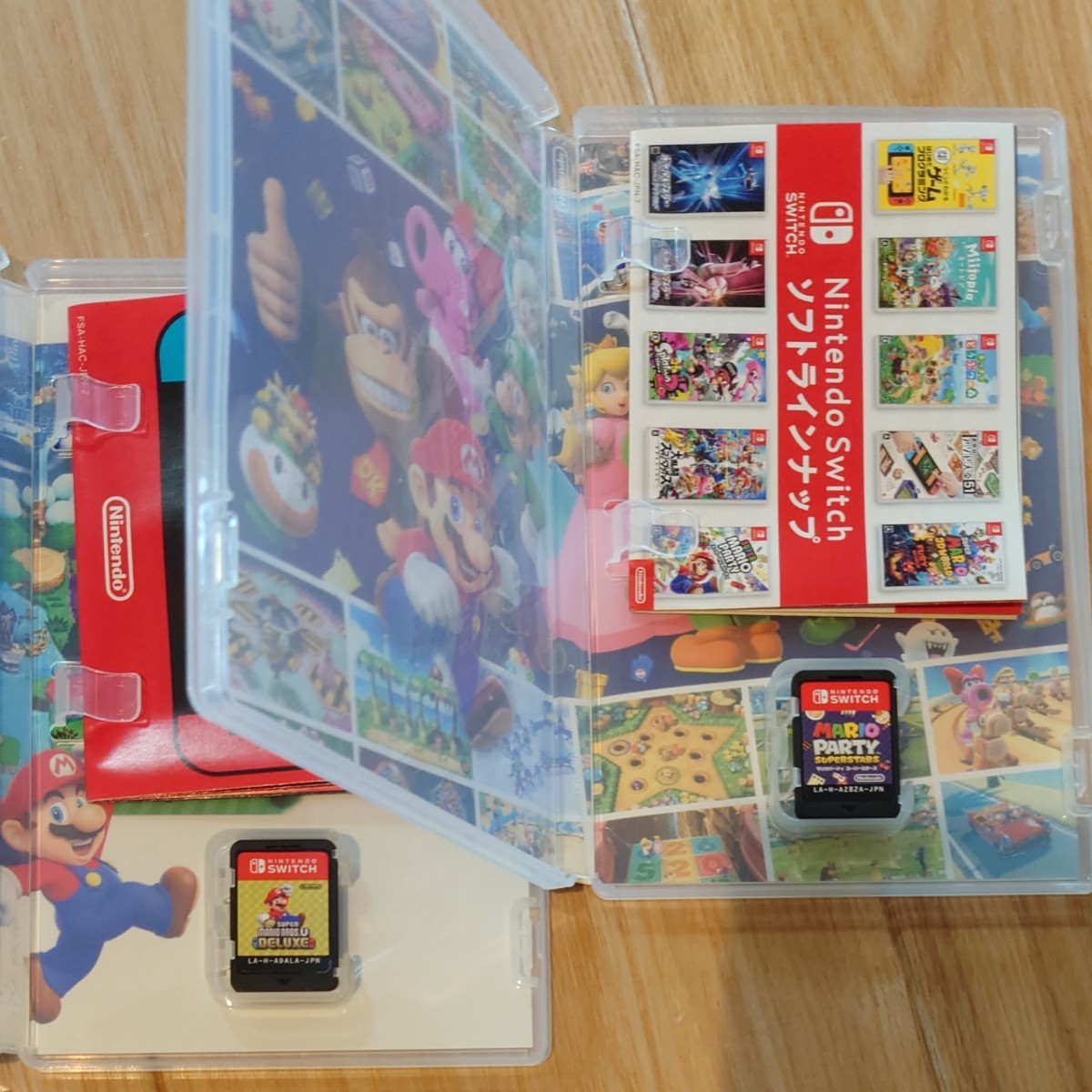 Nintendo Switch NewスーパーマリオブラザーズU マリオパーティ スーパースターズ セット