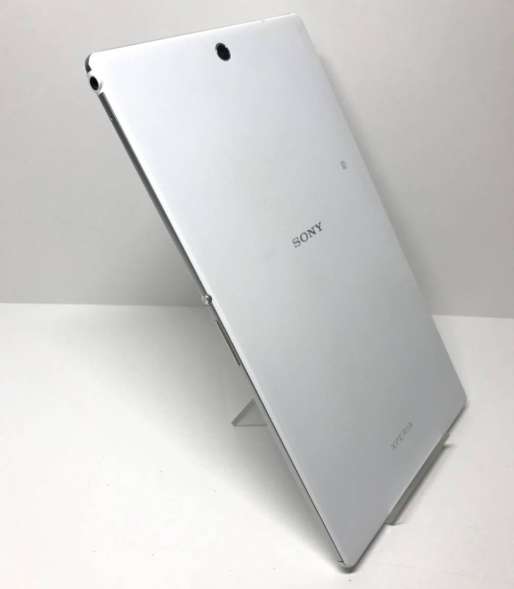 中古動作品　SONY タブレットPC Xperia Z3 Tablet Compact SGP612JP/W 32GB WiFiモデル バッテリー良好 本体のみ