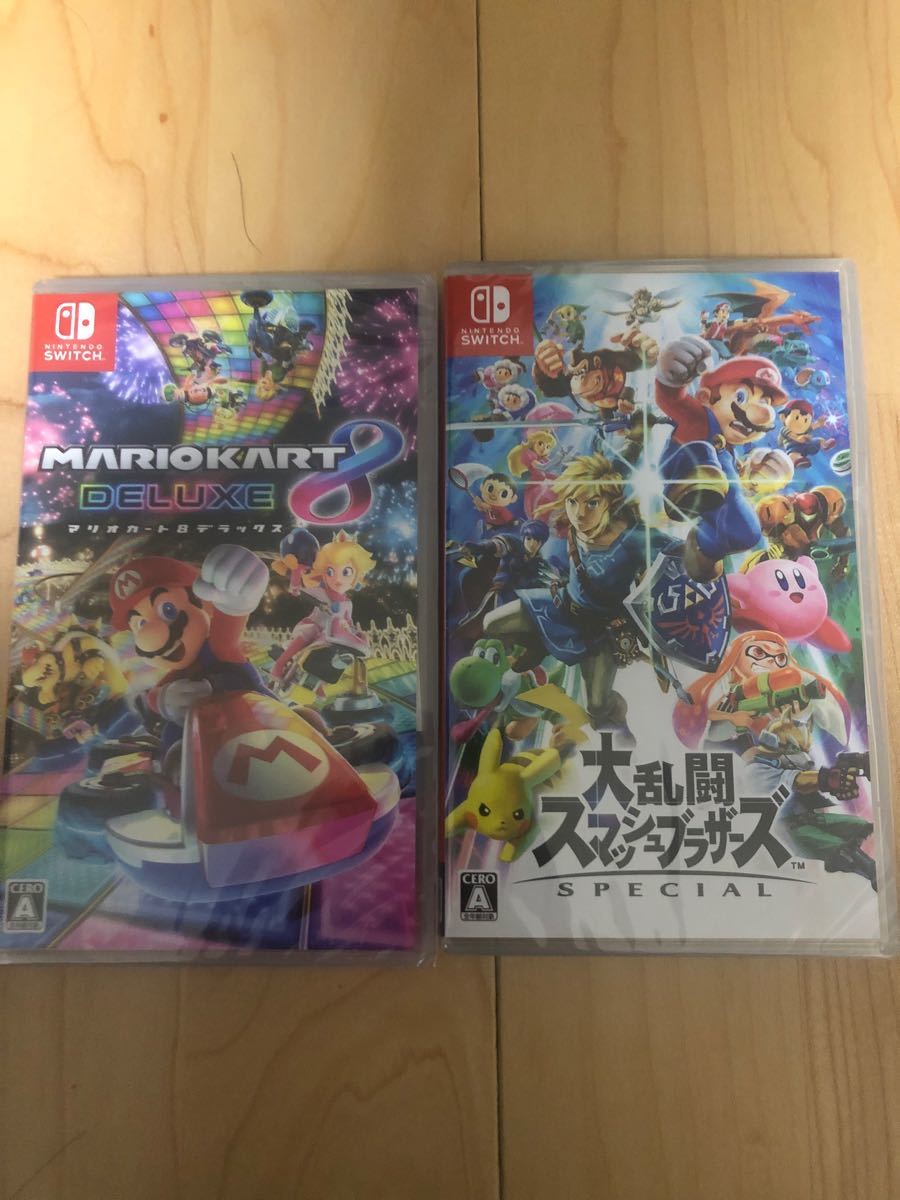 未開封 大乱闘スマッシュブラザーズSPECIAL & マリオカート8デラックス
