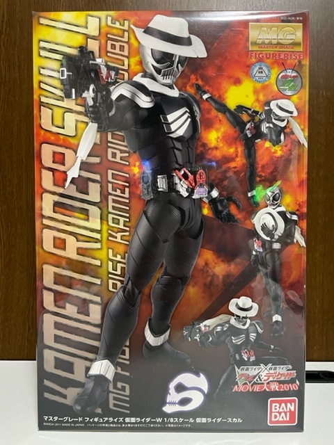 新品！　マスターグレードフィギュアライズ バンダイ 仮面ライダーW　仮面ライダースカル　送料無料！_画像1