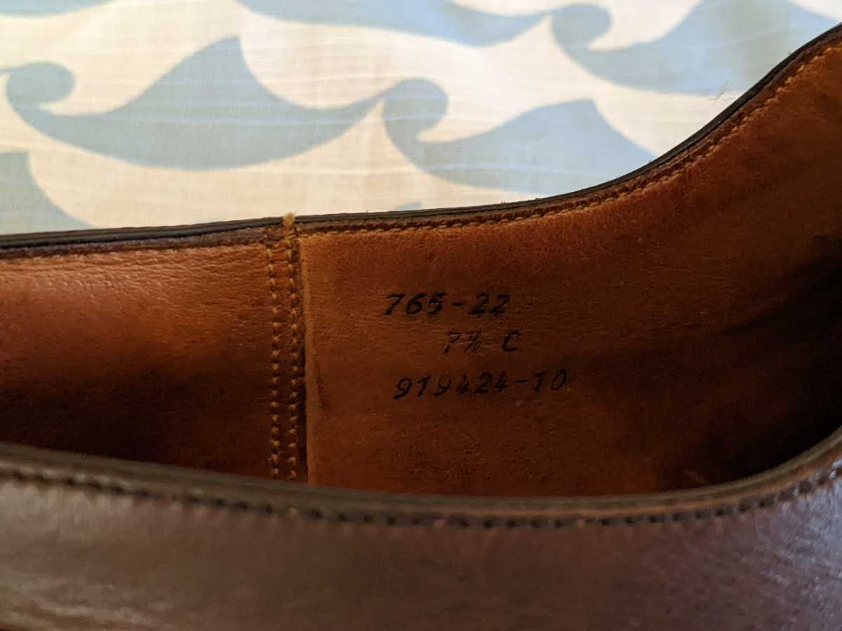 J.M.Weston 765 7C ストレートチップ 外羽根 | nalans.com