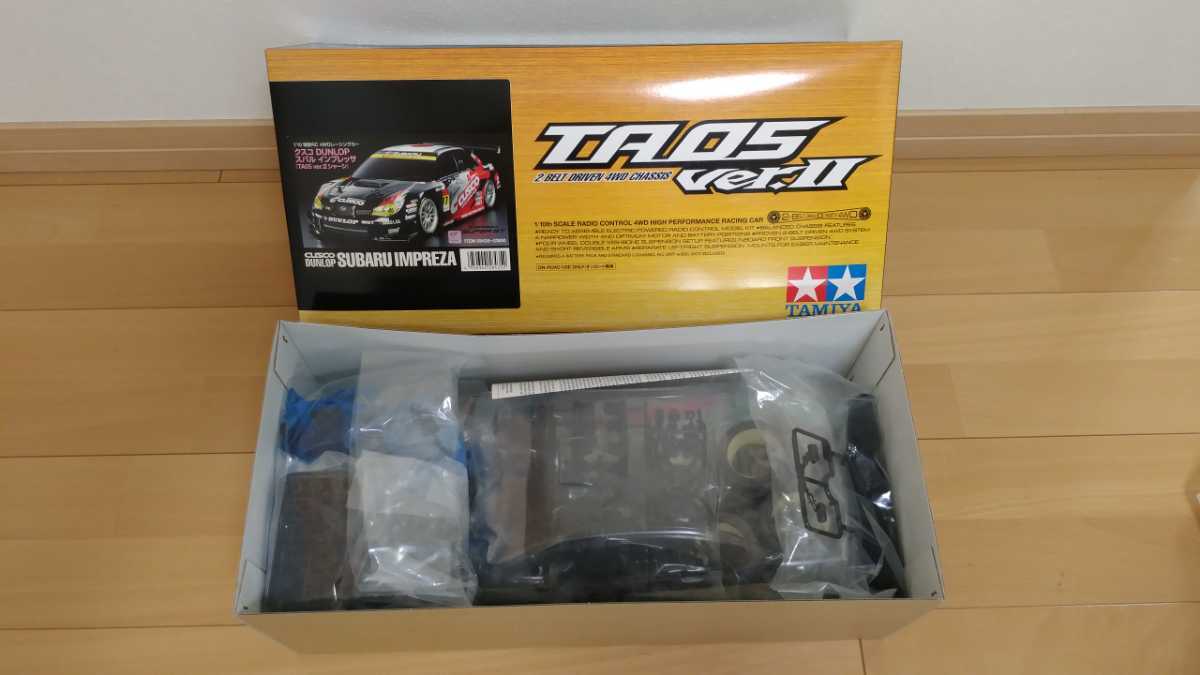 タミヤ 1/10 クスコ DUNLOP スバルインプレッサ ta05 ver.2 レーシング