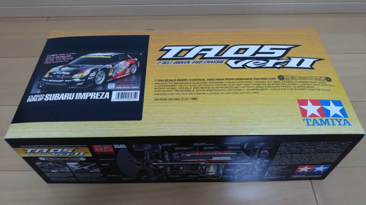 タミヤ 1/10 クスコ DUNLOP スバルインプレッサ ta05 ver.2 レーシング