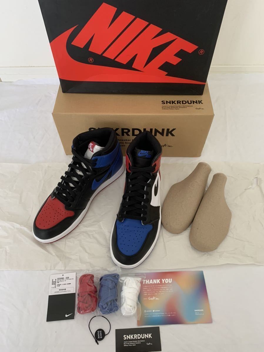 送料無料】NIKE AIR JORDAN 1 RETRO HIGH OG TOP3 28cm ナイキ エア
