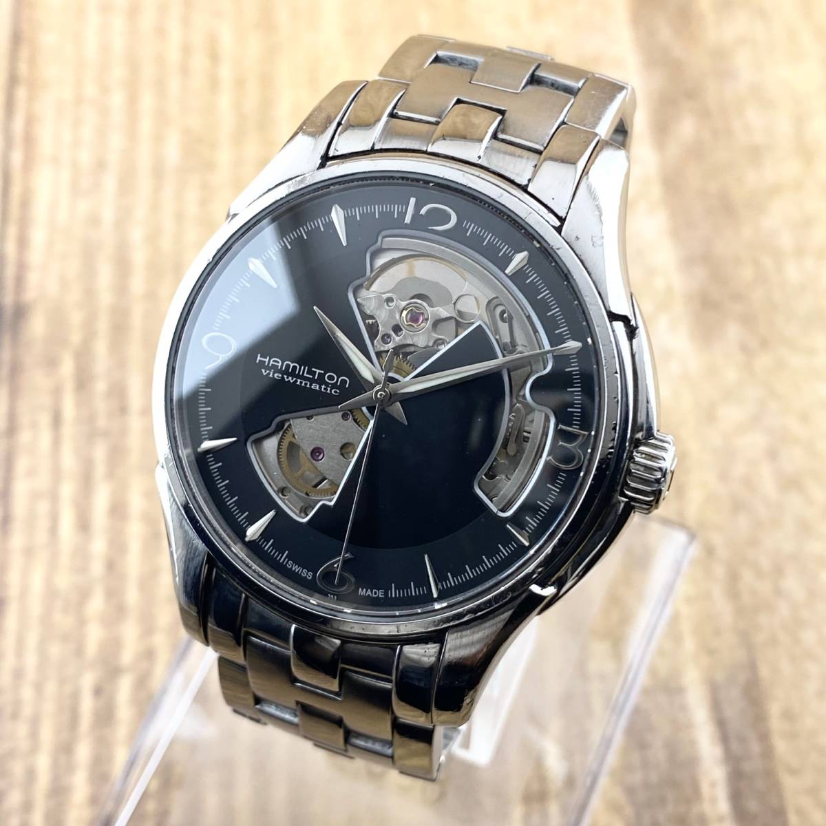 1円〜】HAMILTON ハミルトン 腕時計 メンズ AT 自動巻 H325650 ジャズ