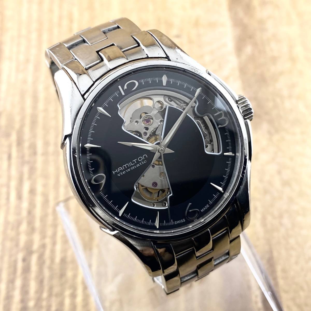 1円〜】HAMILTON ハミルトン 腕時計 メンズ AT 自動巻 H325650 ジャズ
