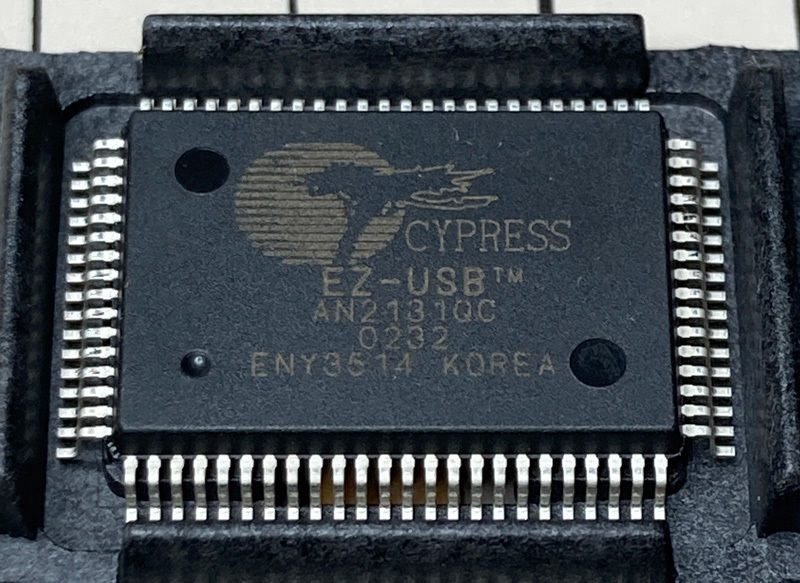 サイプレス AN2131QC USBマイコン EZ-USB Cypress 電子部品_画像1