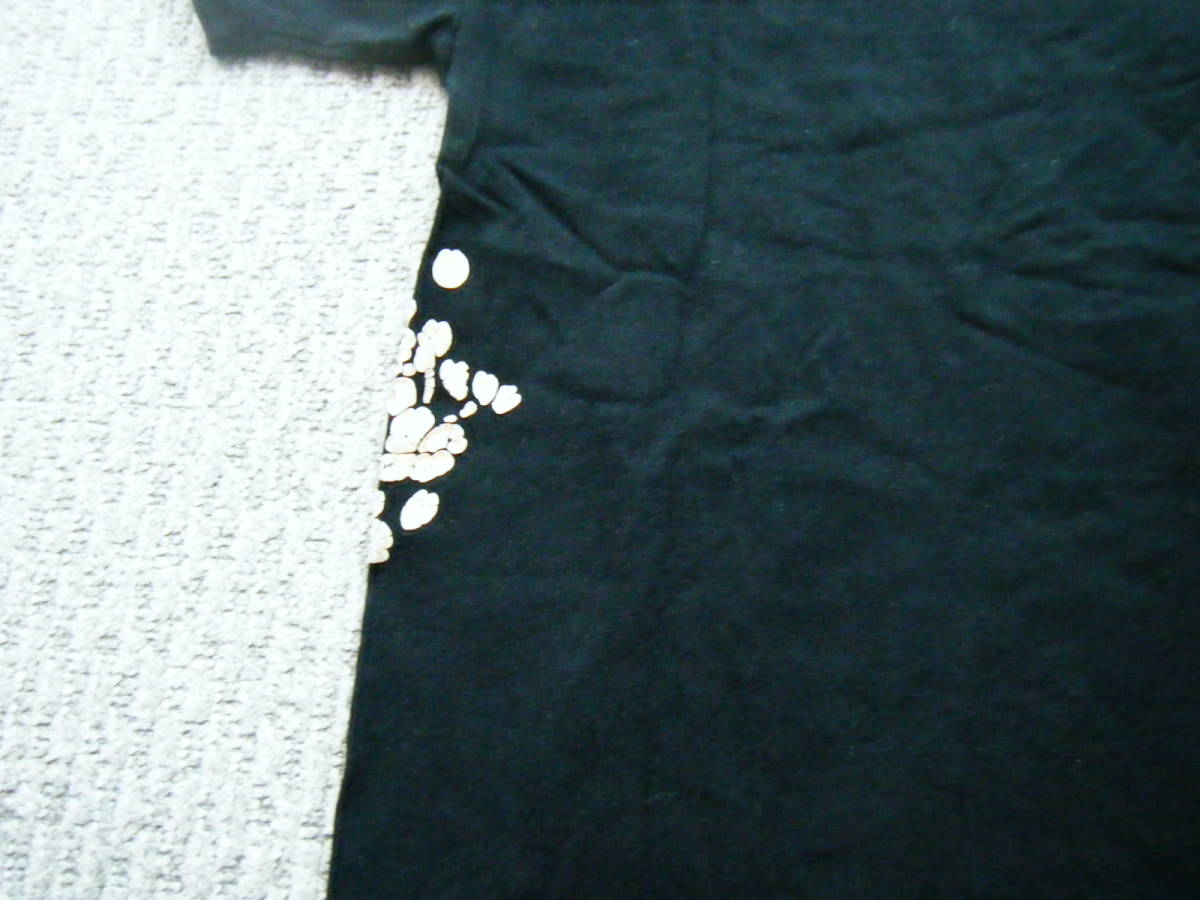 ☆むかしむかし 阪神タイガース 和柄プリントTシャツ 160サイズ ブラックの画像8