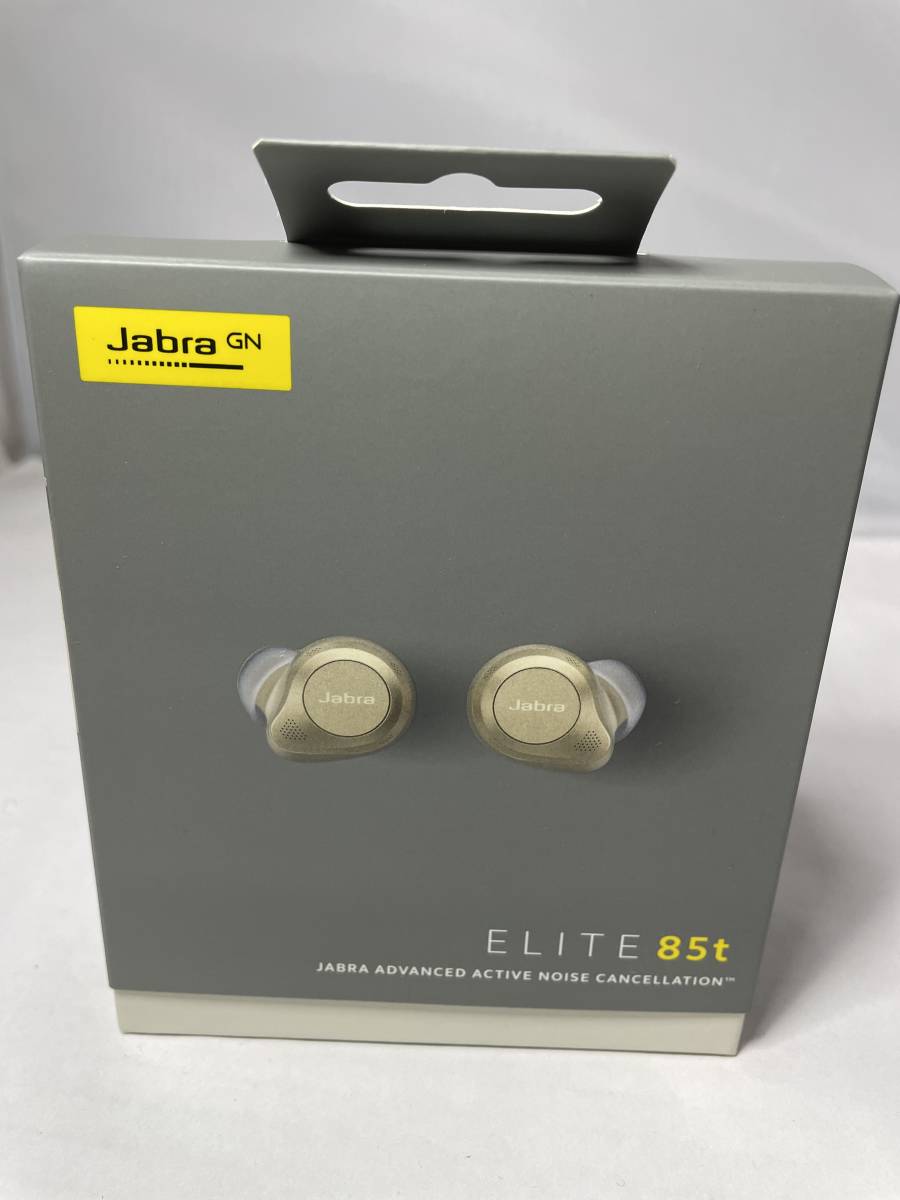 Jabra Elite 85t ワイヤレス イヤホン Bluetooth マイク付き ANC ノイズキャンセリング 防水 IPX4 イコライザー (Gold Beige) 新品高騰_画像2