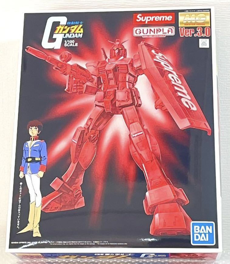 新品未開封/国内正規品】Supreme MG 1/100 RX-78-2 GUNDAM Ver.3.0