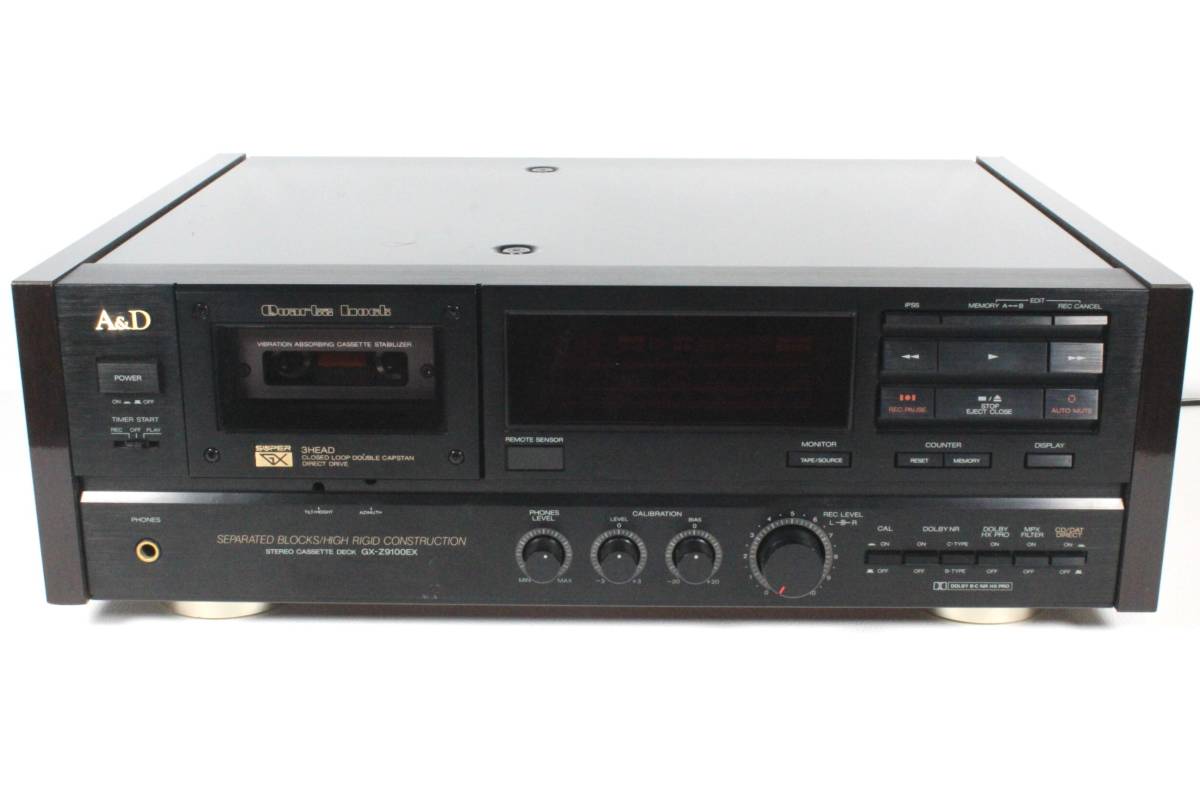 A&D AKAI ステレオカセットデッキ GX-Z9100EX ジャンク品 minnade