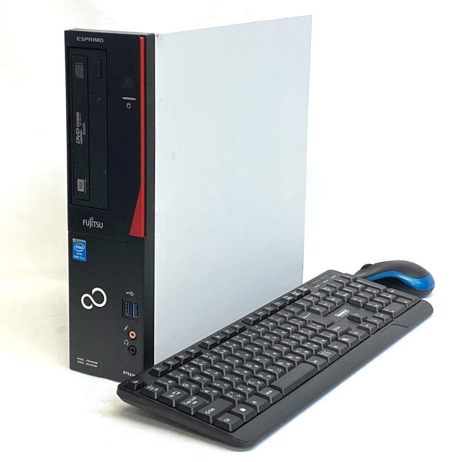 富士通D583<パソコンセット>Corei5-4570・DVD・4GB・500GB・Win10