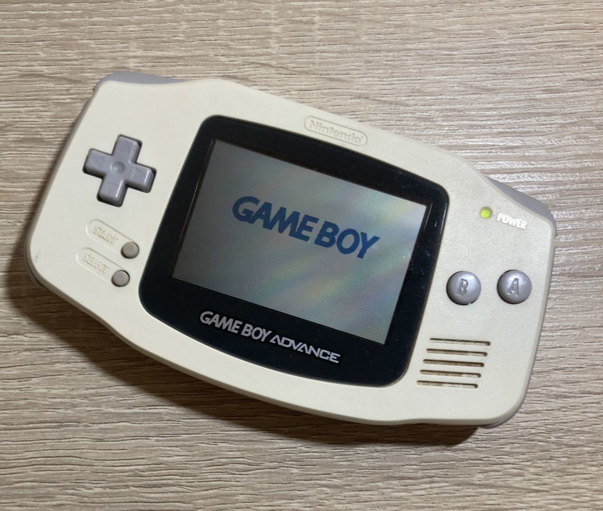 ゲームボーイアドバンス GBA ホワイト 本体 任天堂 Nintendo 箱説 1000 
